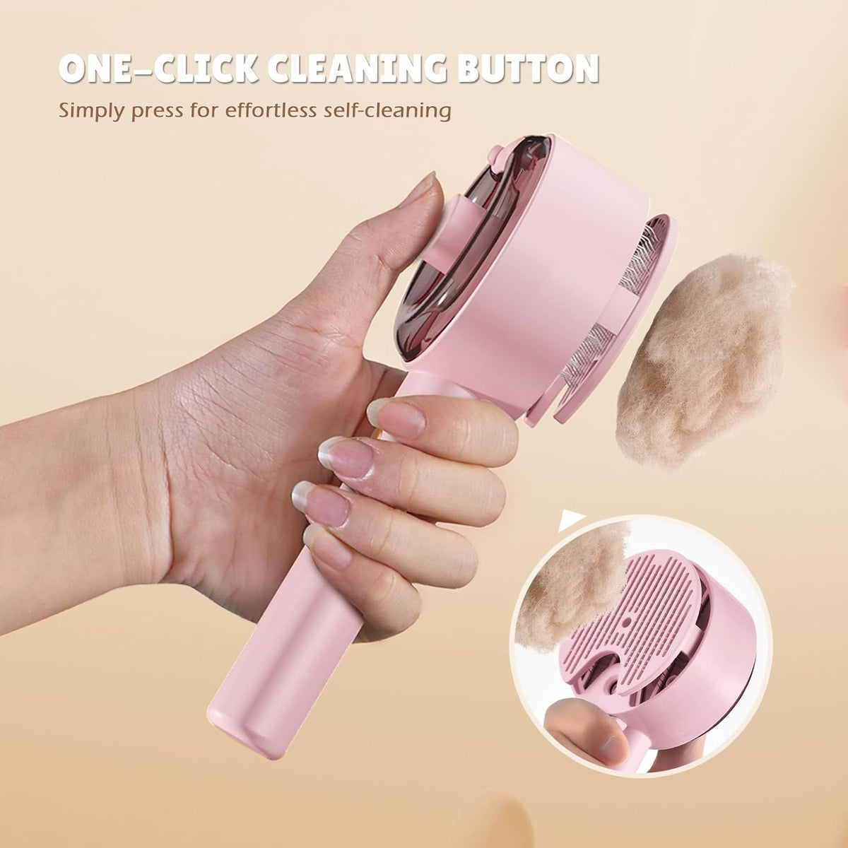 Premium Pet Grooming & Deshedding Brush