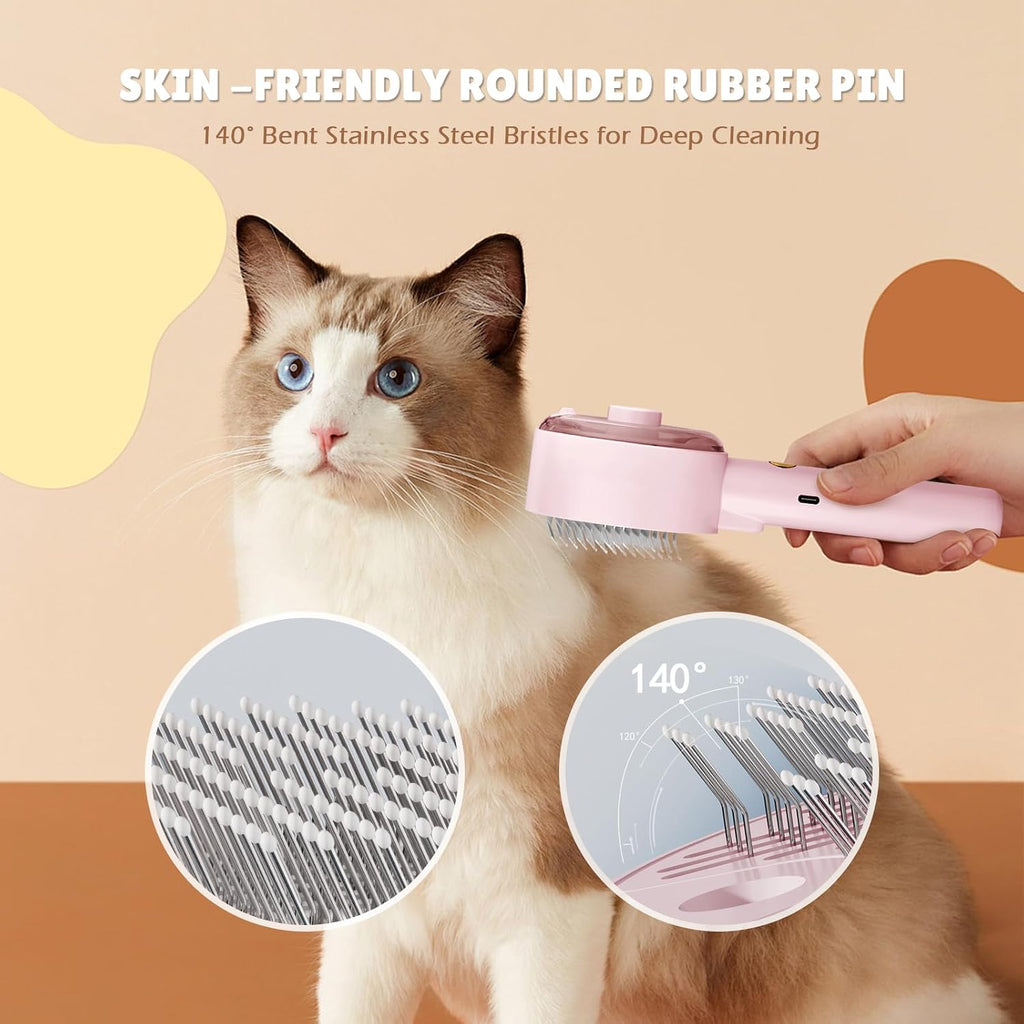 Premium Pet Grooming & Deshedding Brush