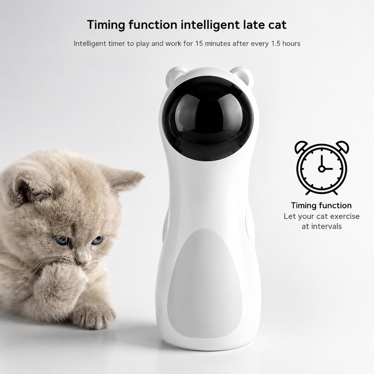 Automatic Laser Cat Teaser Smart Toy