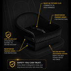 SafeRide Dog Booster Seat for Safer Car Rides
