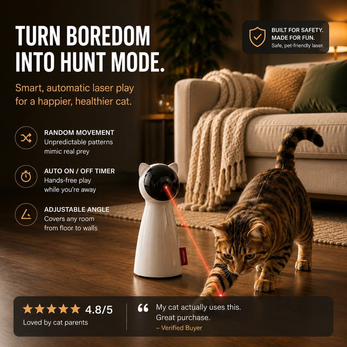 Smartpaw Interactive Laser Cat Toy