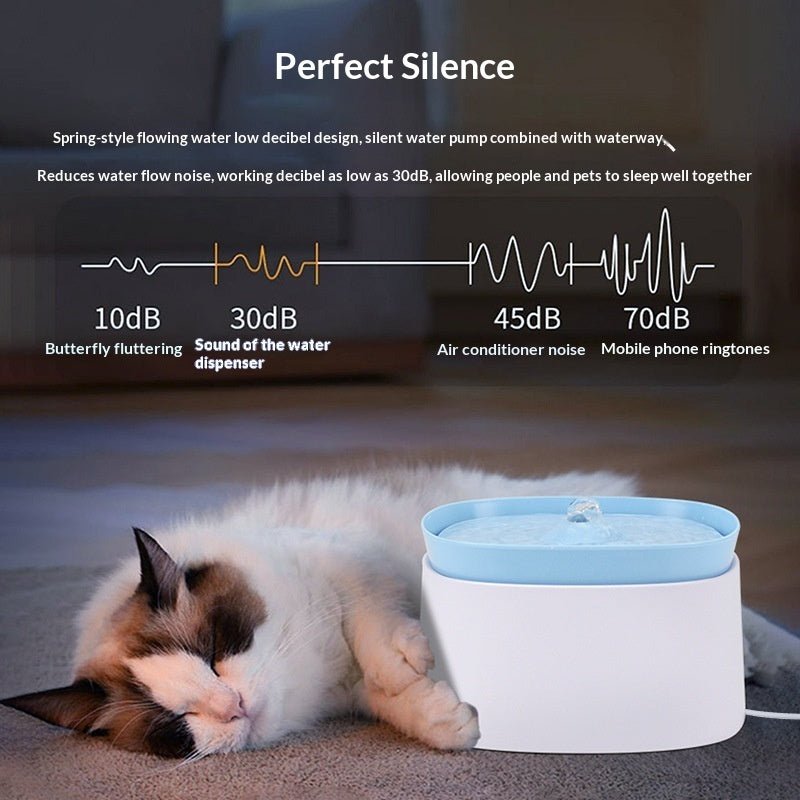 WhiskerFlow Smart Cat Water Fountain